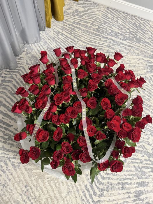 Цветы 101роза Алматы