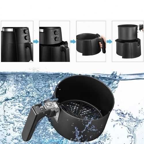 Еърфрайър (Фритюрник с горещ въздух) Kumtel Fastfryer HAF-01, 1500W