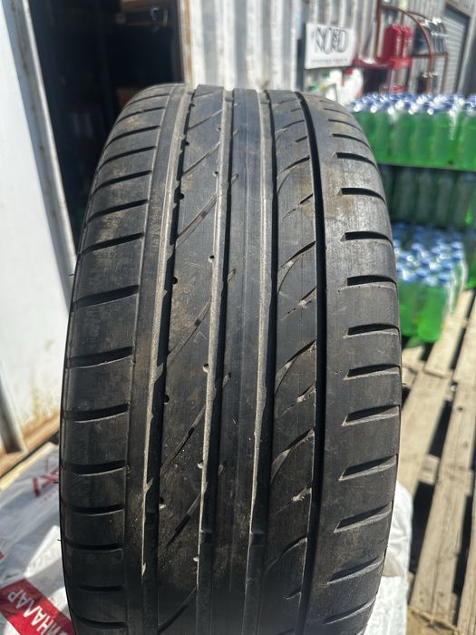 Продам литые диски с резиной