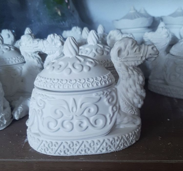 Гипсовые бонбоньерки