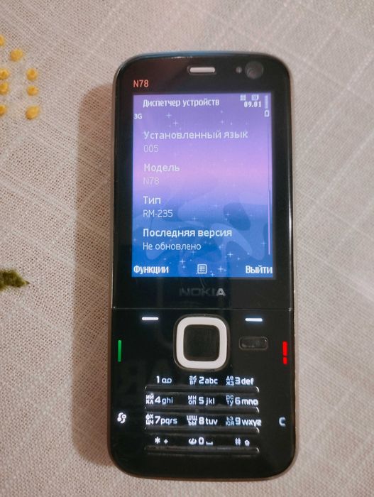 Nokia n78, телефон, кнопочный