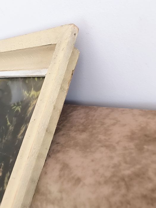 Стара голяма картина с рамка