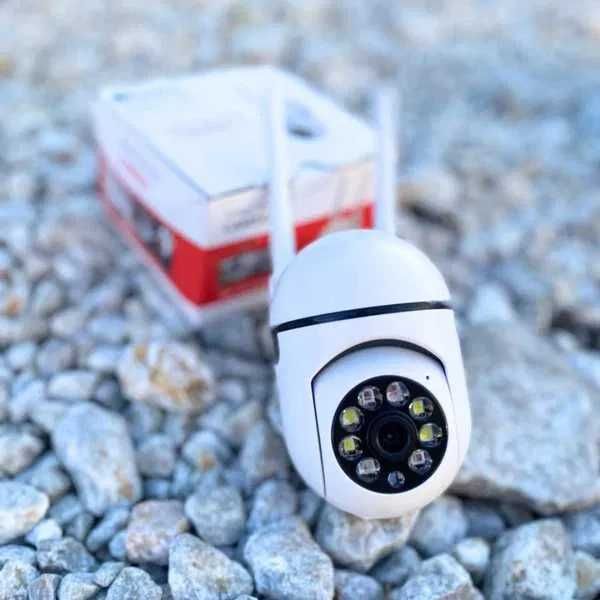 ПРОМО!! 2 Броя WIFI камера за видеонаблюдение A10 Full HD,5MP,YI Smart