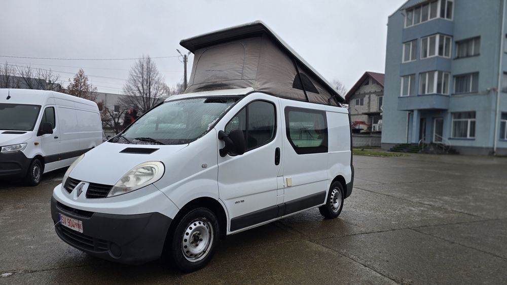 Renault Trafic 2.0 dci camper acoperis rabatabil
