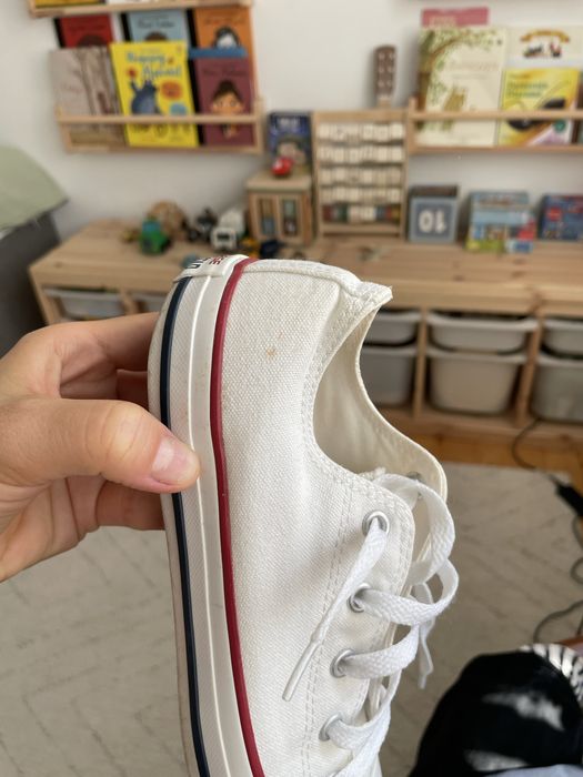 Tenisi Converse albi
