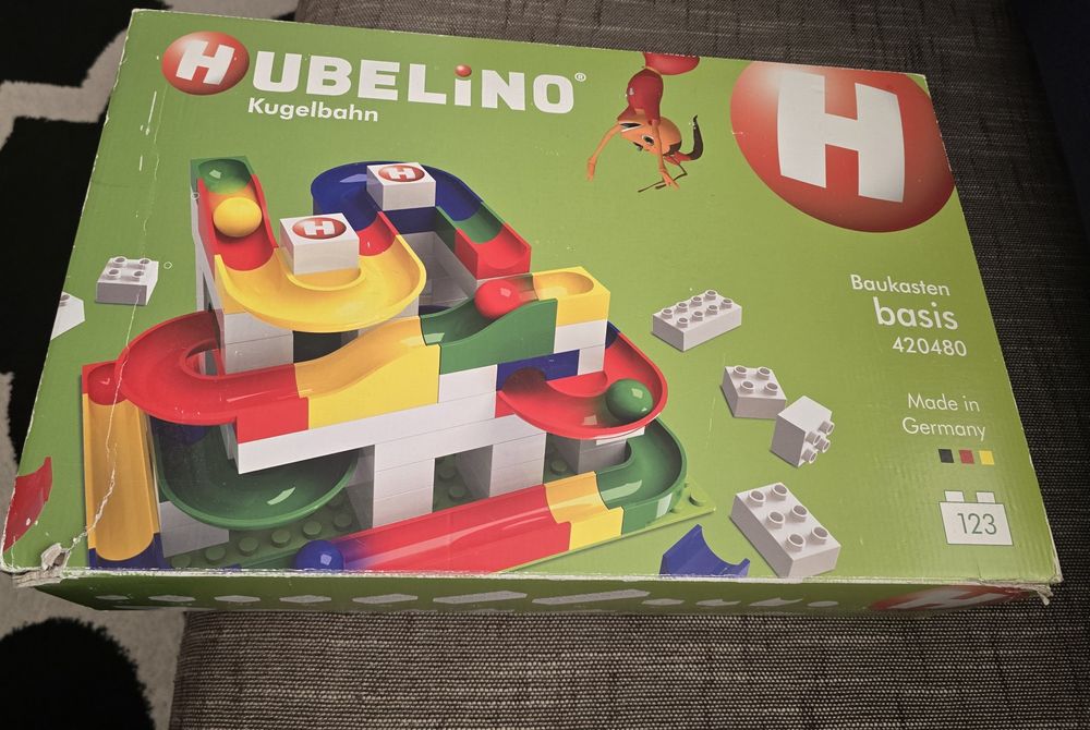 конструктор Hubelino (съвместим с Lego  Duplo) – 123 части