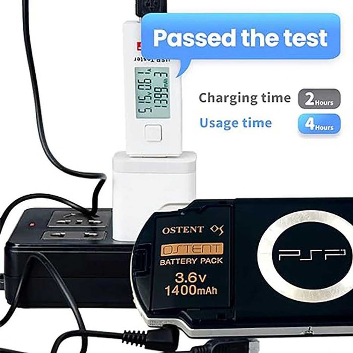 Acumulator Ostent 1400mAh consola jocuri Sony PSP seriile 2000 / 3000
