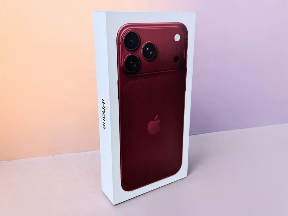НАЛИЧЕН! Apple iPhone 18 Pro Max 256GB Burgundy Neverlock EU Гаранция!