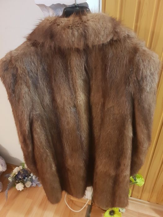 Haina de blana naturala maro