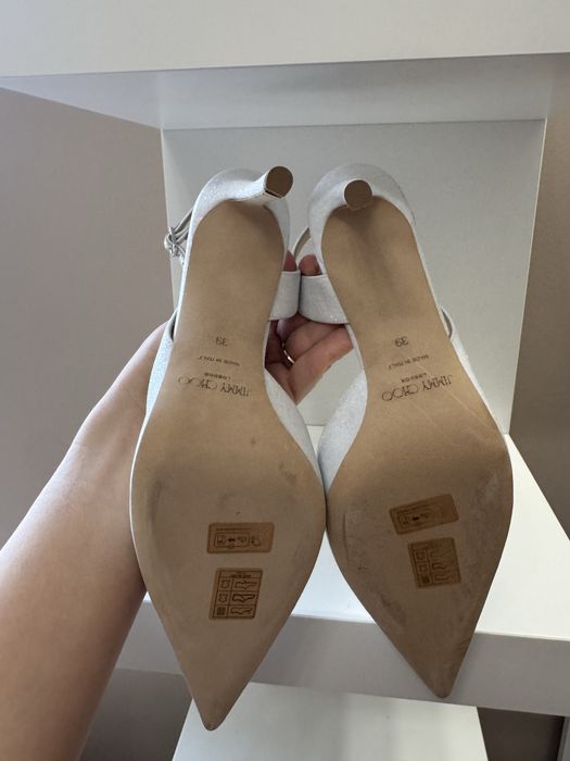 Jimmy Choo сватбени обувки 39