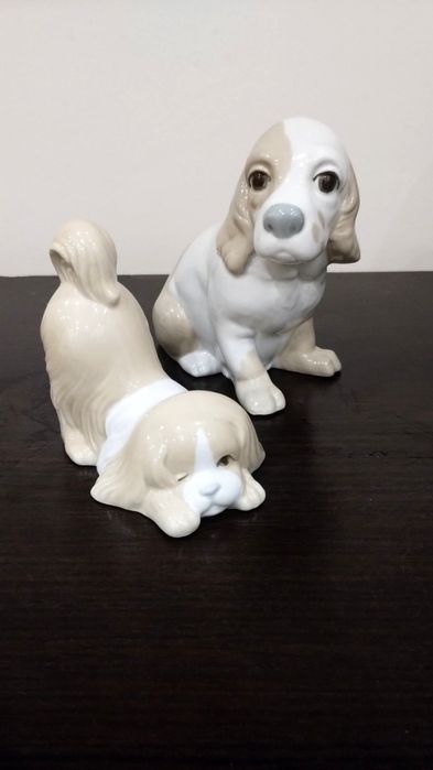 Много сладки, колекционерски фигурки на кученца. Порцелан.. цс