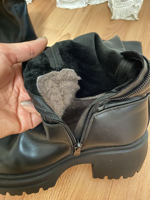 Ботфорты зимние женские