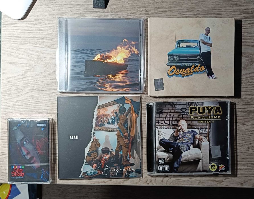 Actualizare preț! Albume Hip Hop - Puya, Killa fonic, Alan, Eminem, Bonel