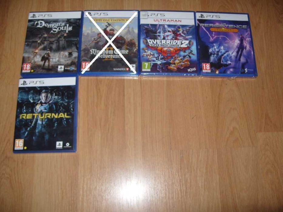 Игри за PlayStation 5, PS5 Част 4 - 60лв за брой