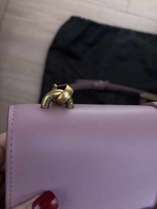 Чанта Pinko розова/лилава