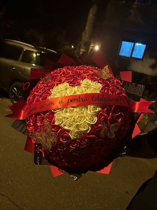 Buchete trandafiri săpun