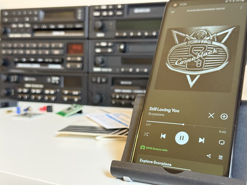AUX/Bluetooth pentru casetofoane BMW | E30 E36 E34 E32 E31