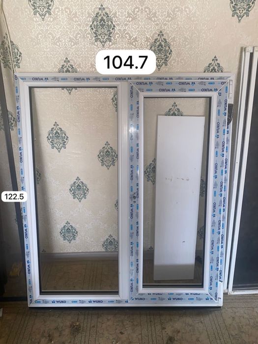 Окна  пластиковые новый и Б/У