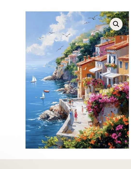 Картина Летен бряг