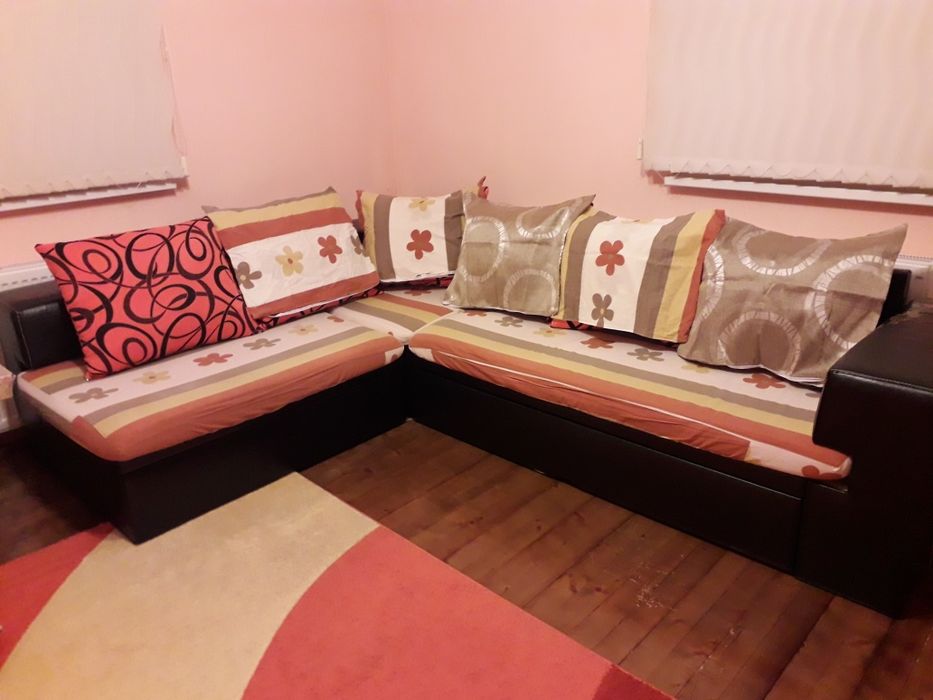 Разтегателен ъглов диван 280х190