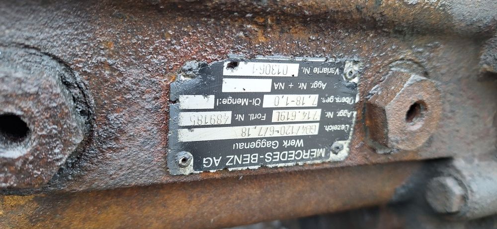 Cutie viteze autocar Mercedes O404  G04/120-6/7,18