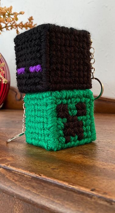 Игрушки Майнкрафт брелок Minecraft Крипер Эндермен