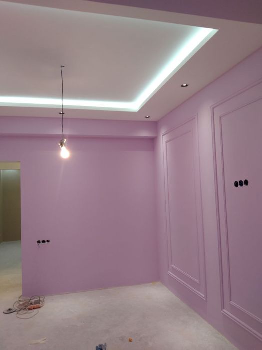 Кафель, ПВХ панель квартира ремонт под ключ ишларини киламиз хизматлар