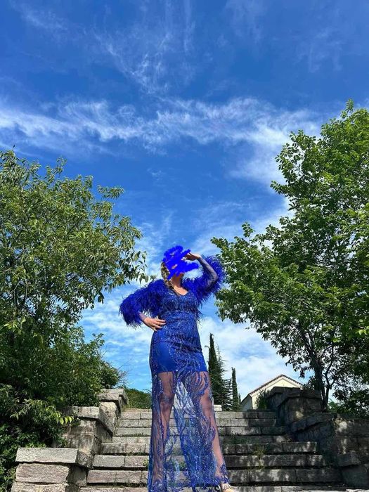 Рокля от Пера и дантела