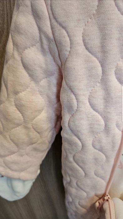 Combinezon bebe Smyk primăvară-toamnă cu glugă