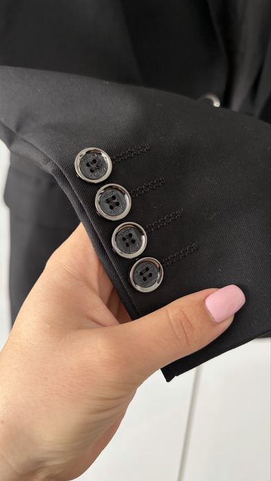 Мъжко черно сако. Размер Л.