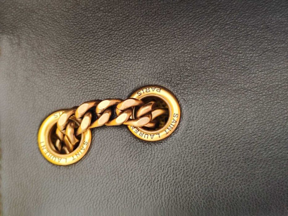 Yves Saint Laurent YSL Чанта с верижка от мека агнешка кожа