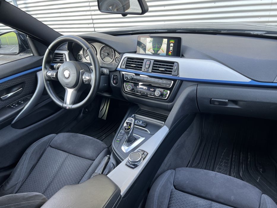 BMW 420xD//M Pachet//F36/ Camera / CarbonSchwarz / Alcantara /B47-190Cp