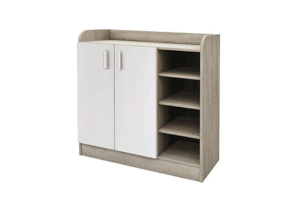 Шкаф за обувки с ниши за принадлежности