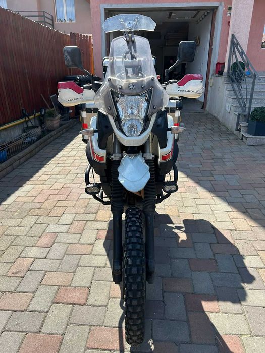 Yamaha XT660Z Tenere 2009 A2 – Echipata Heavy Duties, Givi, Crash Bar