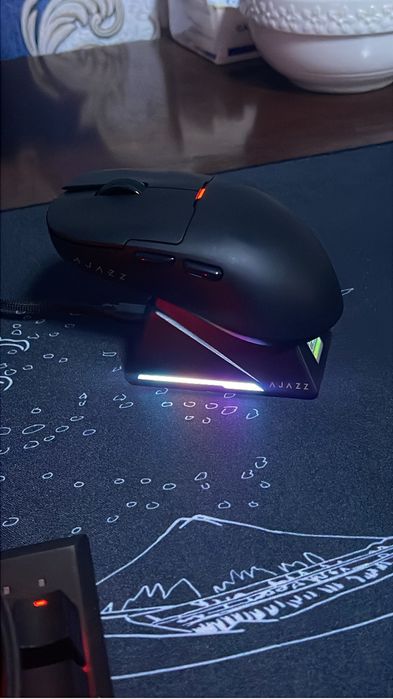 Новая Беспроводная Игровая мышка Ajazz aj159 Apex