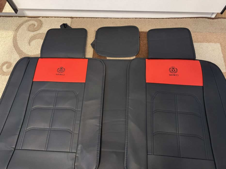 Huse scaune auto piele - universale / set interior