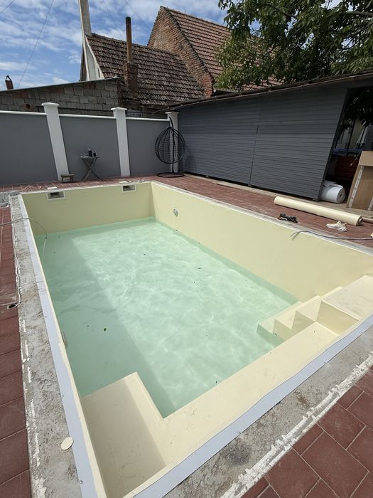 Piscine cofraje polistiren cu liner posibilitate 2 rate si oferte