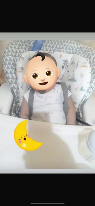 Детский стульчик и коляска