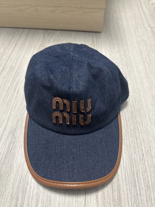 Sapca Miu Miu bleu