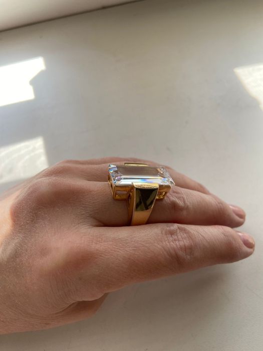 Бижутерия,кольцо-горный хрусталь-Грузия