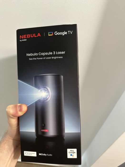 Videoproiector Anker Nebula Capsule 3 Laser, sigilat! Bucuresti