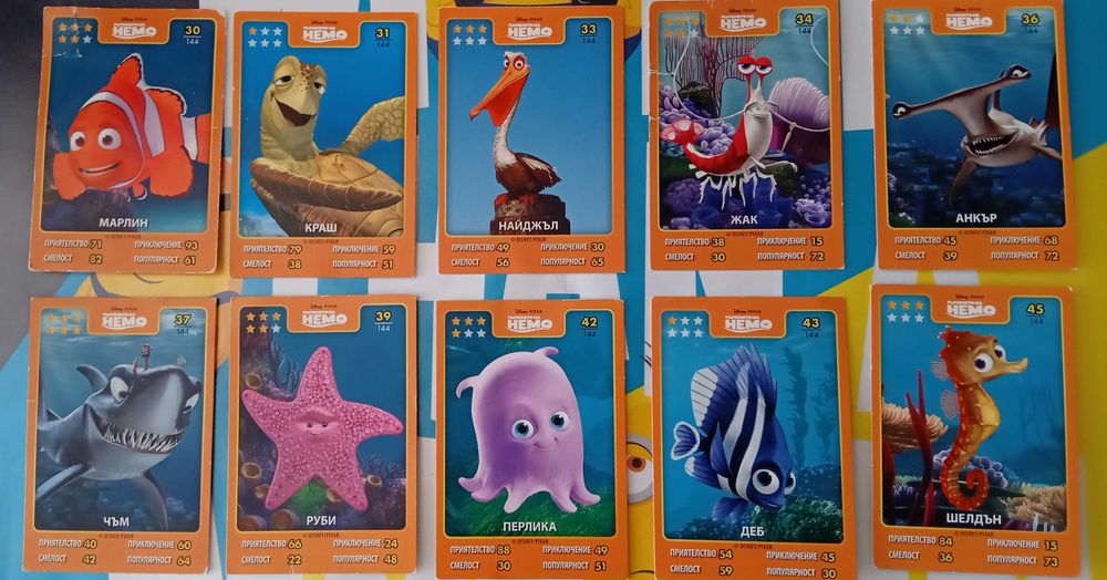 Disney·Pixar карти
