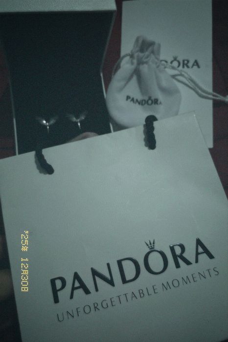 продается серьги пандора