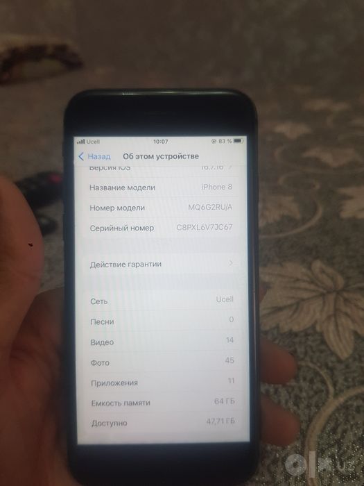 Iphone 8 sotiladi