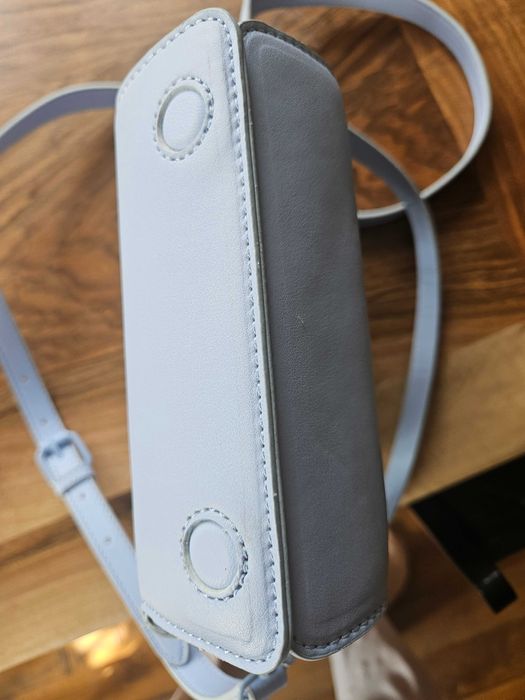 Светло синя чанта на Steve Madden