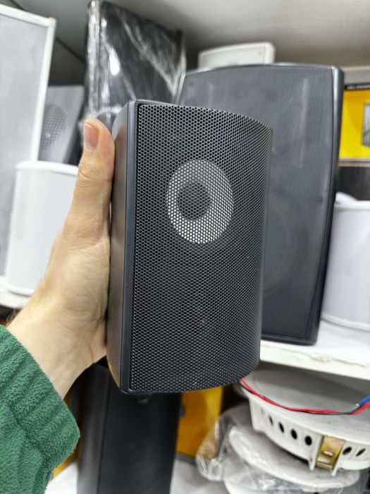 Потолочные и навесные динамики, фоновая акустика для заведений