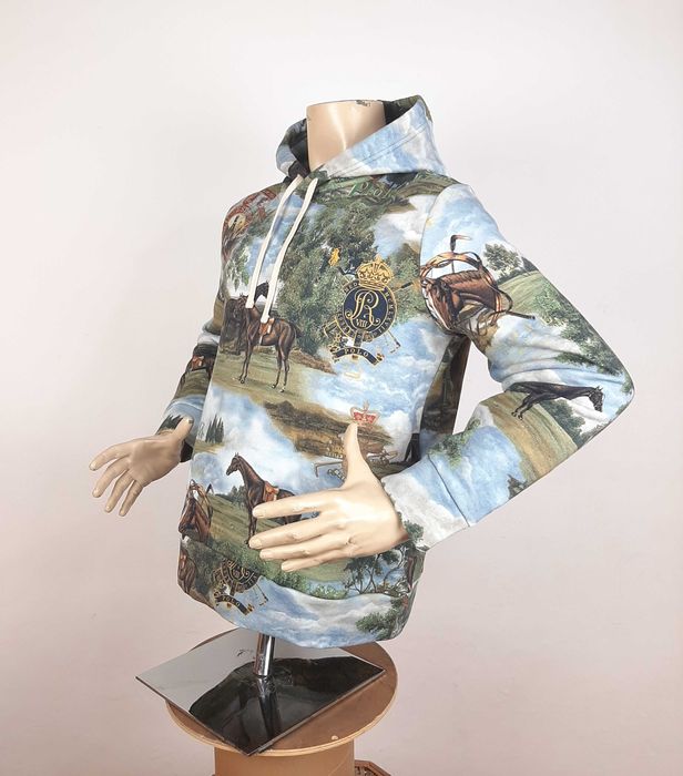 Polo Ralph Lauren Equestrian - Оригинален мъжки суитшърт р-р L