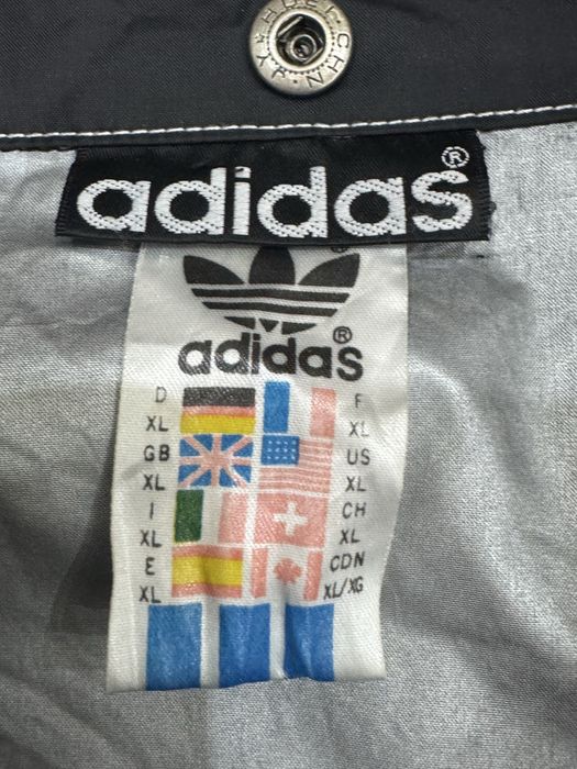 Мъжка ветровка, дъждобран Vintage ADIDAS  90s  Street Ball . XL/2XL