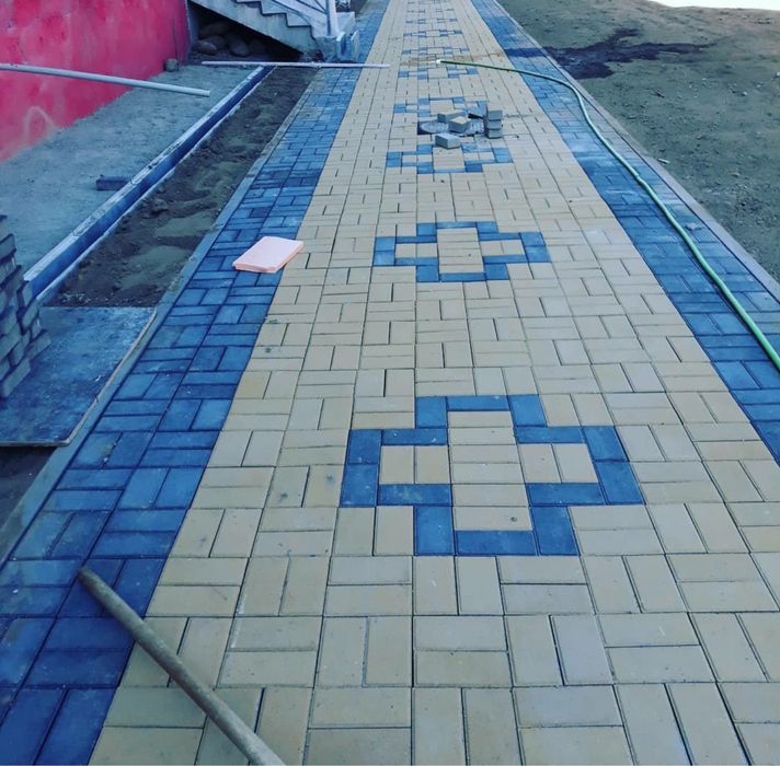 Профессиональная Укладка брусчатки