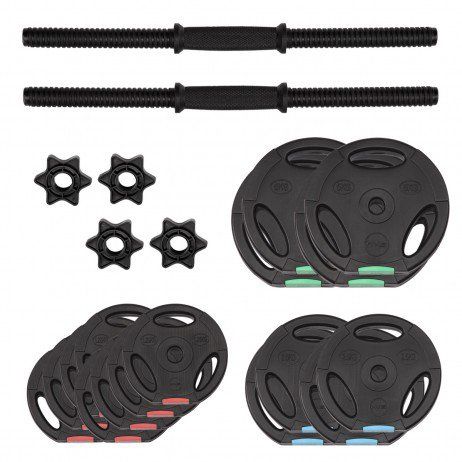 Комплект Дъмбели - 40кг Общо